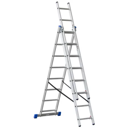 Alumínium létra 3 db-os 5,1 méter 3x8 fok