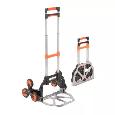 lépcsőjáró összecsukható kézikocsi, 80 kg