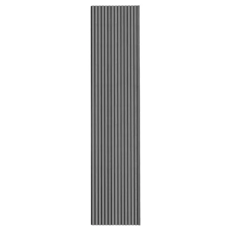 akusztikus panel 270x60,5x2,1 cm, sötétszürke tölgy