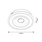 Rábalux 6959 Taneli Fali lámpa