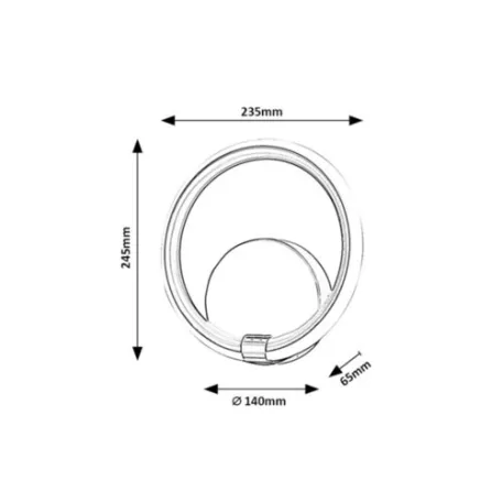 Rábalux 6969 Willow Fali lámpa