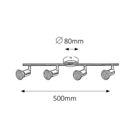 Rábalux 6988 Norton LED Spotlámpa