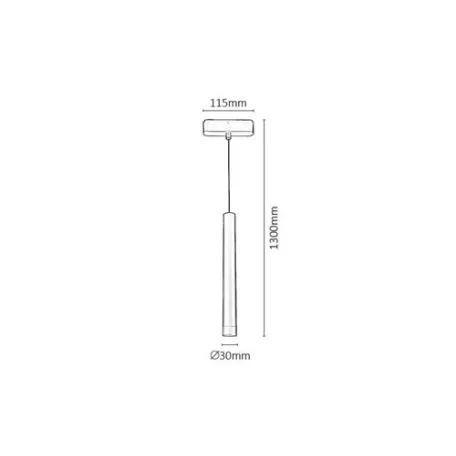 Rábalux 70121 LiTrack Pend.05N Sínes függesztékek