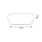 Rábalux 71260 Samira Ráépíthető és Beépíthető lámpa