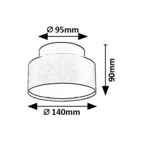 Rábalux 71320 Ovidia Ráépíthető és Beépíthető lámpa