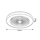 Rábalux 71336 Dalfon2 Mennyezeti lámpa