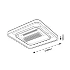 Rábalux 71341 Aireon Mennyezeti lámpa