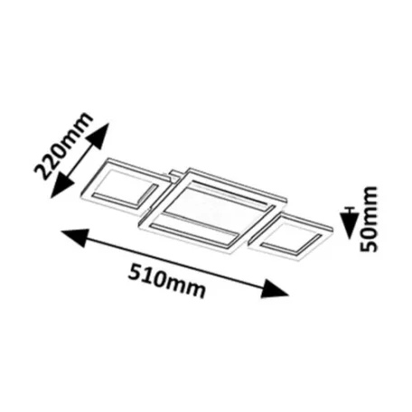 Rábalux 71374 Donya Mennyezeti lámpa