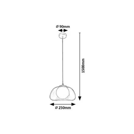 Rábalux 72273 Elowen Függeszték