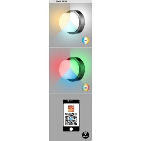 Rábalux 7247 Durbe Kültéri fali lámpa/ Kültéri mennyezeti