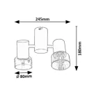 Rábalux 73053 Hatice Spotlámpa
