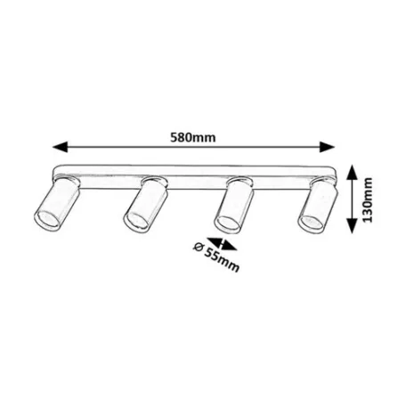 Rábalux 73078 Mirina Spotlámpa