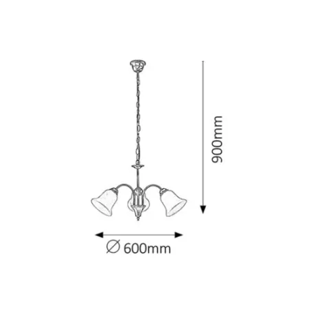 Rábalux 7373 Francesca Csillár