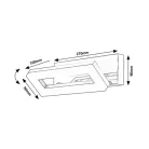 Rábalux 75019 Blas Fürdőszobai lámpa