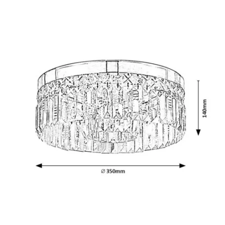 Rábalux 75036 Sybil Fürdőszobai lámpa