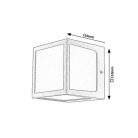 Rábalux 77042 Rennes Kültéri fali lámpa