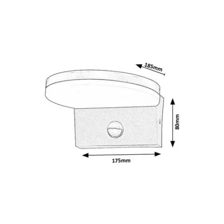 Rábalux 77119 Batida Kültéri fali lámpa