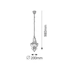 Rábalux 7869 Enna Csillár