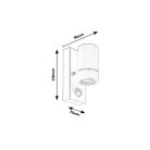 Rábalux 8834 Medina Kültéri fali lámpa