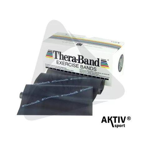 Gumiszalag Thera-Band fekete 5,5 m szuper erős 106600059