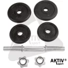 Súlyzó készlet Aktivsport 10 kg 203600107