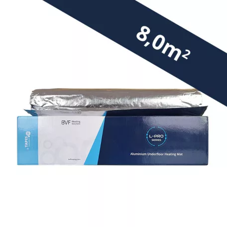 BVF L-PRO beépíthető fűtőszőnyeg - 8,0 m² (LPRO100080)