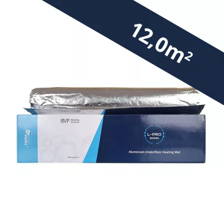 BVF L-PRO beépíthető fűtőszőnyeg - 12,0 m² (LPRO100120)