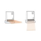 Intuis Arios DS elektromos törölközőszárító radiátor hősugárzóval M132217