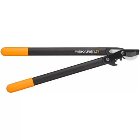 Fiskars PowerGear™ műanyag fogaskerekes ágvágó, horgos feju (M) L74