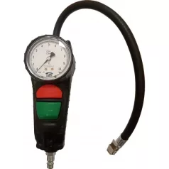Tömlőfúvató hitelesített manométerrel