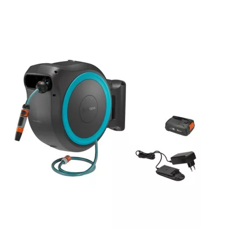 Gardena GARDENA PowerRoll XL 
Fali tömlődoboz P4A akkumulátorral