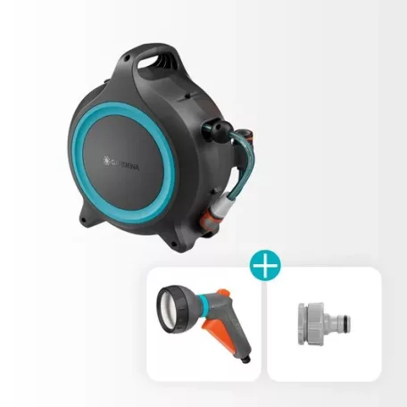 Gardena RollUp MoveMatic Hordozható tömlődoboz