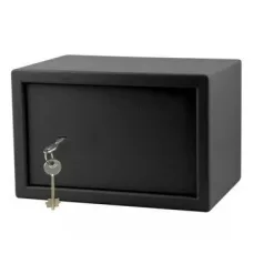 Bútorszéf kulcsos szürke 2K 9KG35x23x25