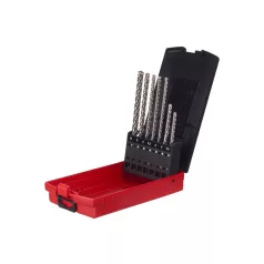   Milwaukee SDS-Plus 4 élű fúrószár készlet (II. sz.) 7 részes