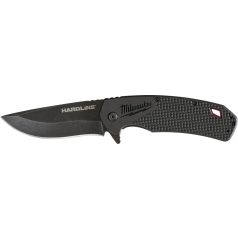   Milwaukee Összecsukható kés sima élű 89 mm, D2 acél, fekete - 1 db