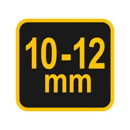 Vorel betonvas hajlító 10-12mm 25x16x6 mm