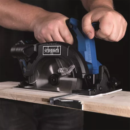 Scheppach BC-HCS165-X akkus kézi körfűrész indukciós motorral IXES 20V