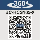 Scheppach BC-HCS165-X akkus kézi körfűrész indukciós motorral IXES 20V