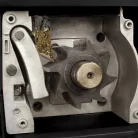 Scheppach GS 70 - elektromos ágaprító 2800 W gyűjtőedénnyel, hengeres