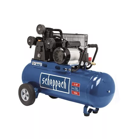 Scheppach HC 550 tc - olajkenésű kompresszor 100 l CSOMAGOLÁSSÉRÜLT