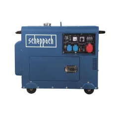   Scheppach SG 5200 D dízel áramfejlesztő AVR szabályozással 5000 W