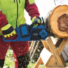   Scheppach BC-CS355DUO-X - akkus láncfűrész indukciós motorral 2x20V, IXES 20 V