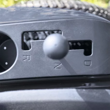 Scheppach TMR 452-98H-RD - fűnyíró traktor, 98 cm hátsó kidobással és hidrosztat