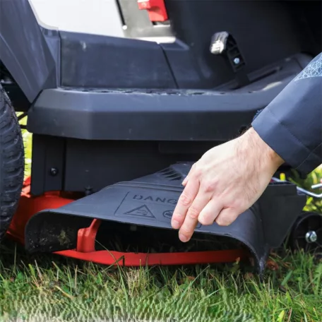 Scheppach TMR 452-98H-SD - fűnyíró traktor, 98 cm oldalkidobással és hidrosztati