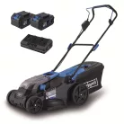 Scheppach BC-MP430-X-SET XL2 - akkus fűnyíró indukciós motorral 4in1