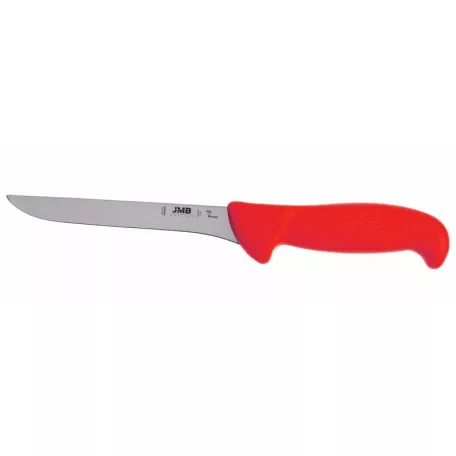 JMB csontozókés egyenes 150mm pengével piros
