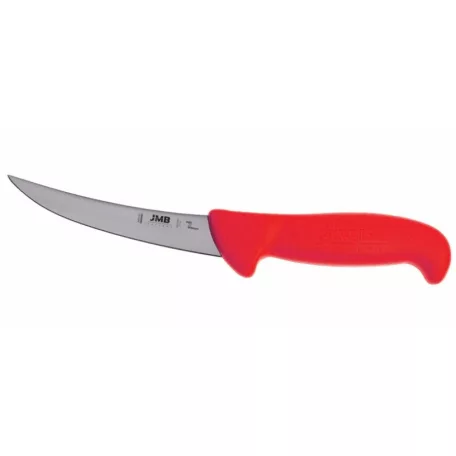 JMB csontozókés íves 125mm pengével piros