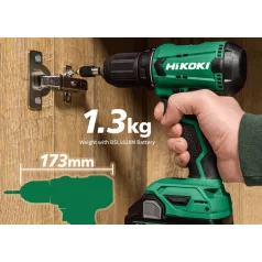 Hikoki DS18DA-KOFFER Akkus fúró-csavarozó 2,0Ah