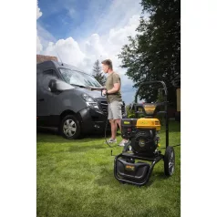   Riwall RPPW 250 SET benzinmotoros magasnyomású mosó 250 bar, tartozékokkal