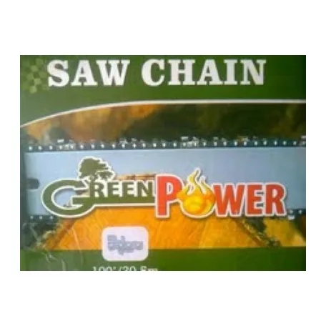 Greenpower FŰRÉSZLÁNC 3/8 1,1mm 410 szem 25 láb